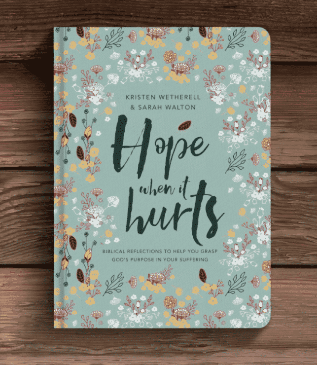 Hope When it Hurts Book Cover - Walton Wetherell
